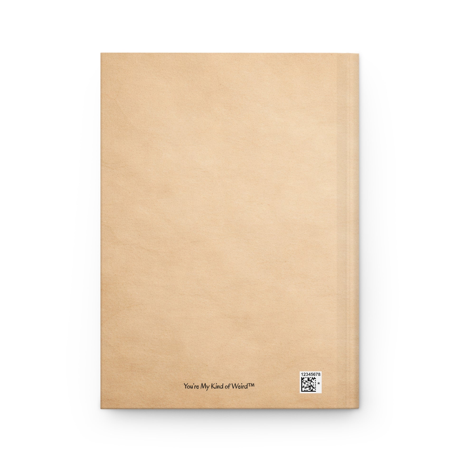 Fantasy Dragon Monogram Hardcover Journal | DnD Quest Log Lined Diary - You're My Kind of Weird