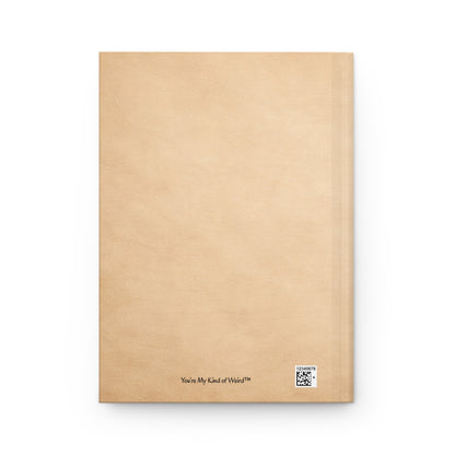 Fantasy Dragon Monogram Hardcover Journal | DnD Quest Log Lined Diary - You're My Kind of Weird