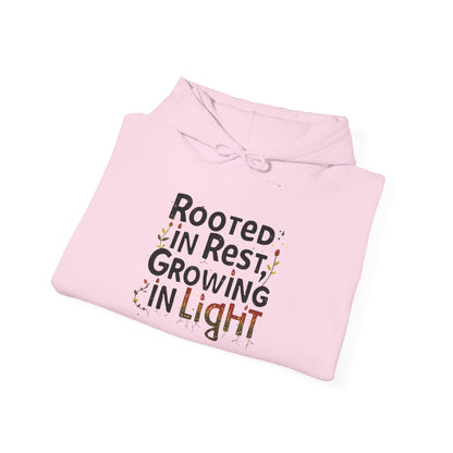 Rooted in Rest, Growing in Light Hoodie | Cozy Kwanzaa Sweatshirt - You're My Kind of Weird
