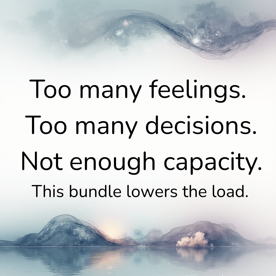 Caregiver Burnout Relief Toolkit — Emotional Load + Decision Fatigue - You're My Kind of Weird