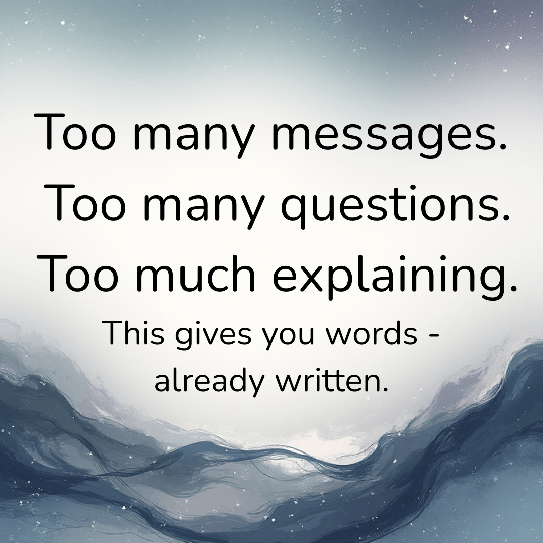 Caregiver Communication Toolkit — Scripts That Protect Energy - You're My Kind of Weird