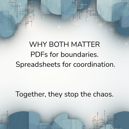 Caregiver Coordination Toolkit — PDFs + Editable Care Schedules - You're My Kind of Weird
