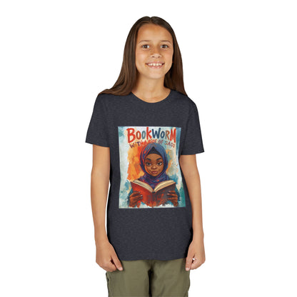 Kids Bookworm Sass Tee, Fun T-Shirt for Young Readers, Gift for Book Lovers, Back to School Apparel, Cute Kid's Graphic Tee
