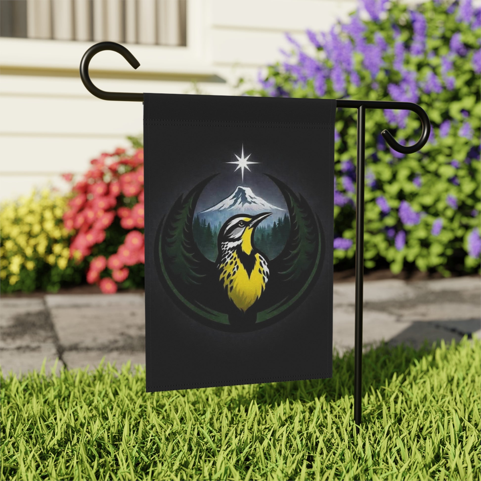 Oregon State Bird Meadowlark Resistance Emblem Flag - You're My Kind of Weird