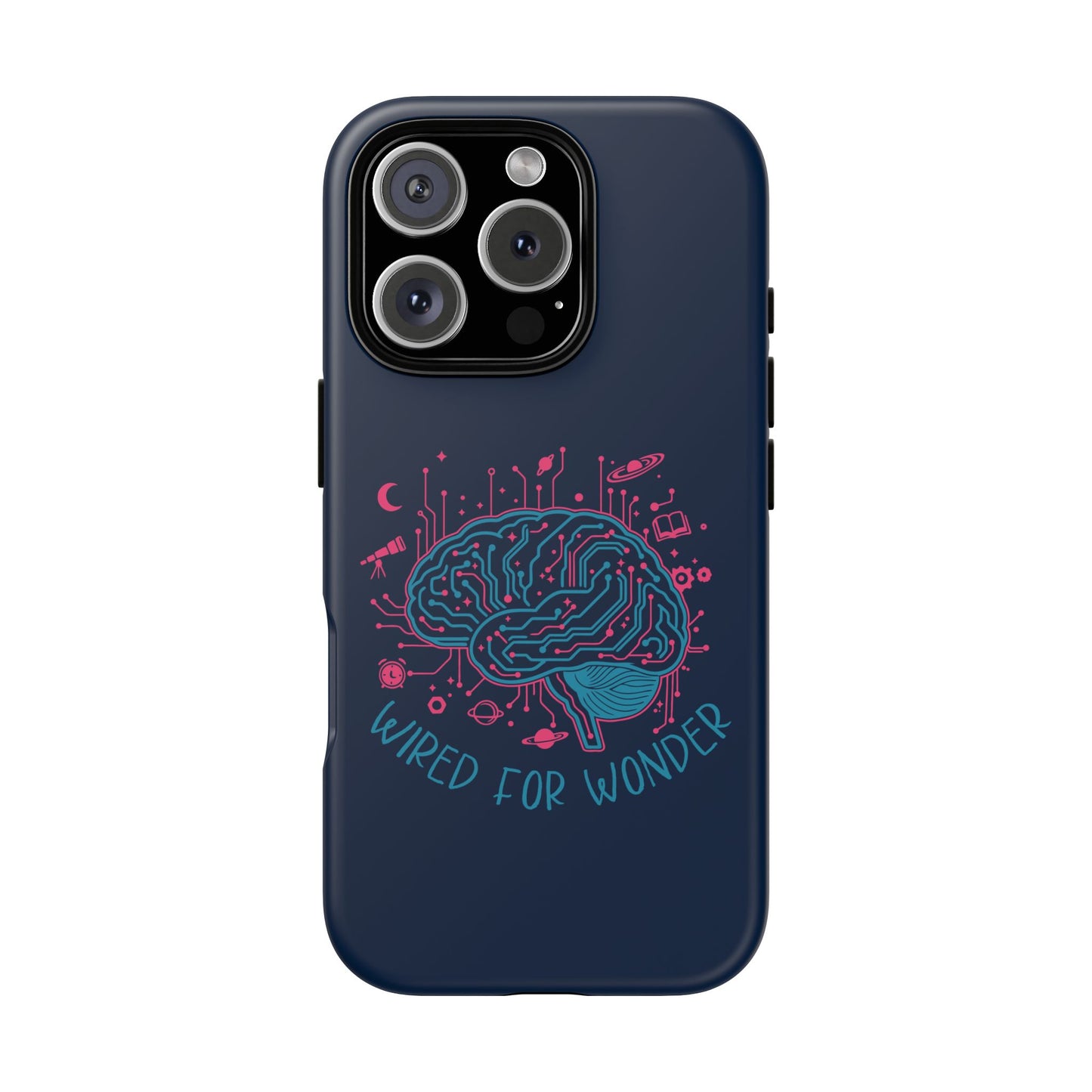 Wired for Wonder Tech - Meets - Imagination iPhone Case - You're My Kind of Weird