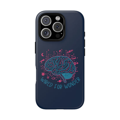 Wired for Wonder Tech - Meets - Imagination iPhone Case - You're My Kind of Weird
