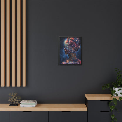 Neuroverse Framed Canvas – Cosmic Wall Art for Creative & Curious Minds | Vibrant Galaxy - Inspired Home Decor - You're My Kind of Weird