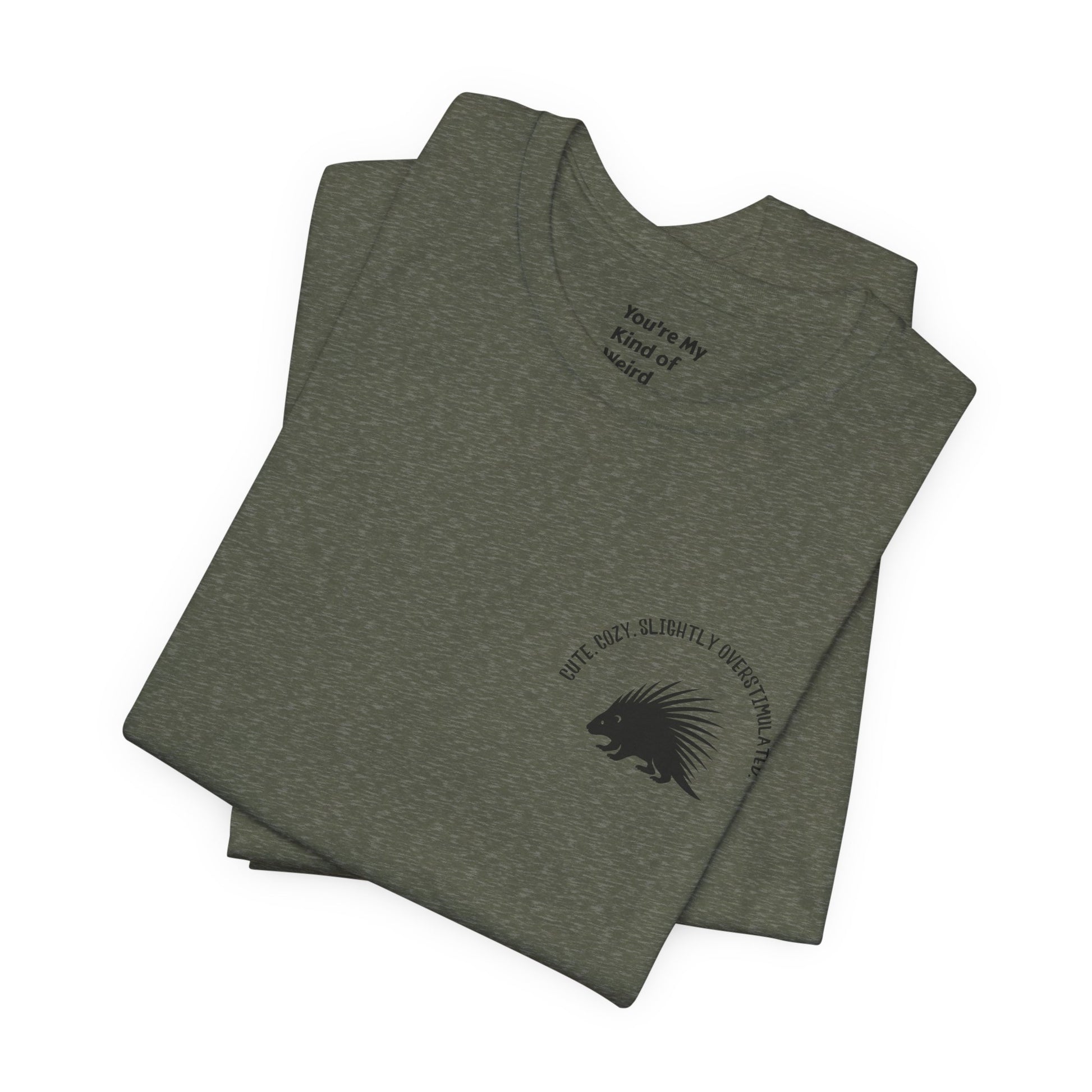 Cute Cozy Slightly Overstimulated Porcupine Shirt - You're My Kind of Weird