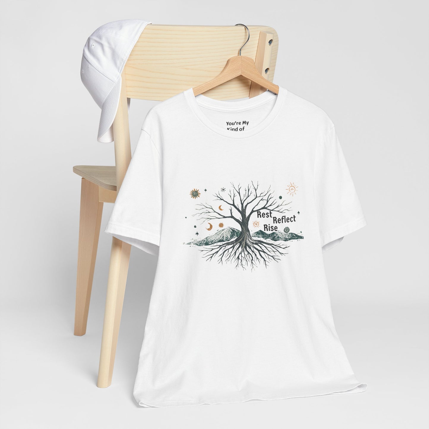 Rest. Reflect. Rise. Solstice Shirt | Mindful Winter Solstice Tee - You're My Kind of Weird
