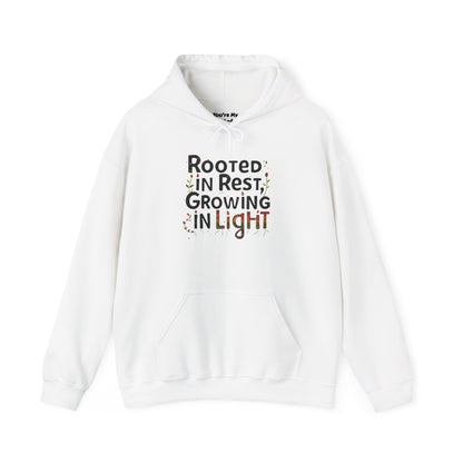Rooted in Rest, Growing in Light Hoodie | Cozy Kwanzaa Sweatshirt - You're My Kind of Weird