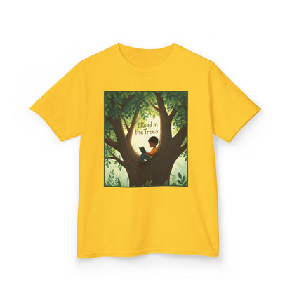 Whimsical Kids Tee for Young Readers | Ideal for Playtime, Birthdays, Book Lovers, Summer Camp, Tree Adventures