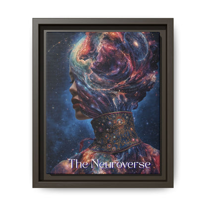 Neuroverse Framed Canvas – Cosmic Wall Art for Creative & Curious Minds | Vibrant Galaxy - Inspired Home Decor - You're My Kind of Weird