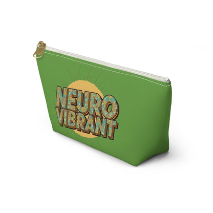 Accessory Pouch — “NeuroVibrant” Cosmetic & Organizer Bag - You're My Kind of Weird