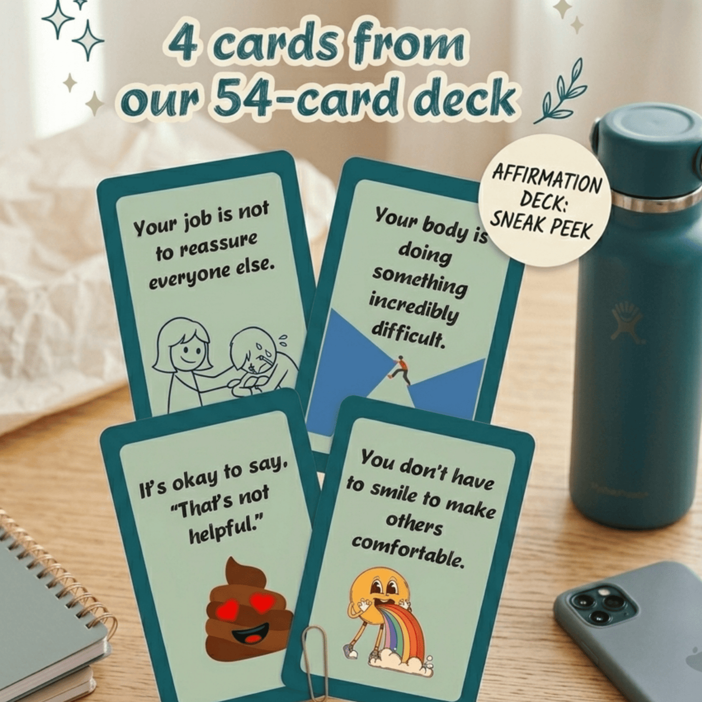 Printed Cancer Support Cards – No Cheerleading Required - You're My Kind of Weird