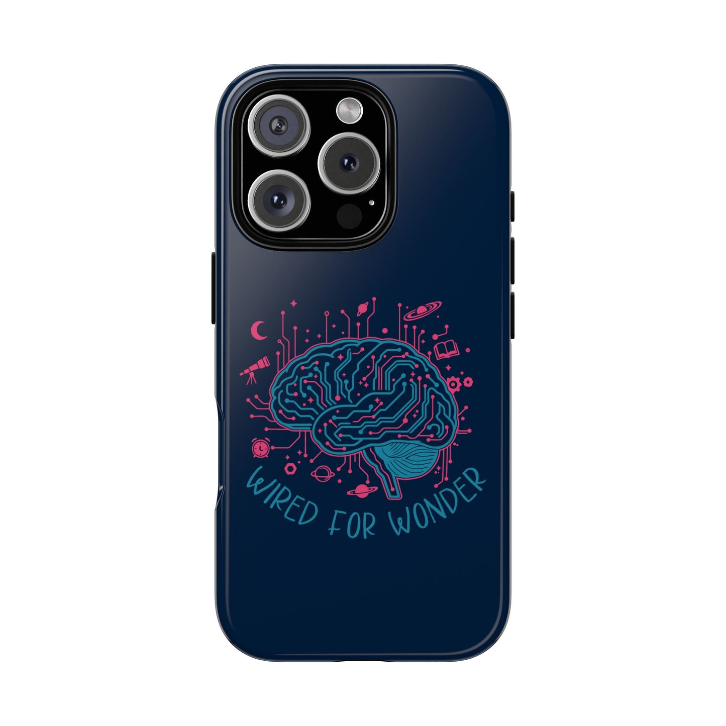 Wired for Wonder Tech - Meets - Imagination iPhone Case - You're My Kind of Weird