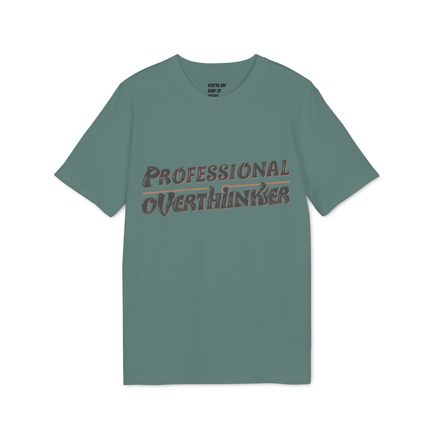 Professional Overthinker Unisex T-shirt, Creative Humor Tee, Gift for Thinkers, Casual Wear, Perfect for Birthdays, Friends, Relaxed Style