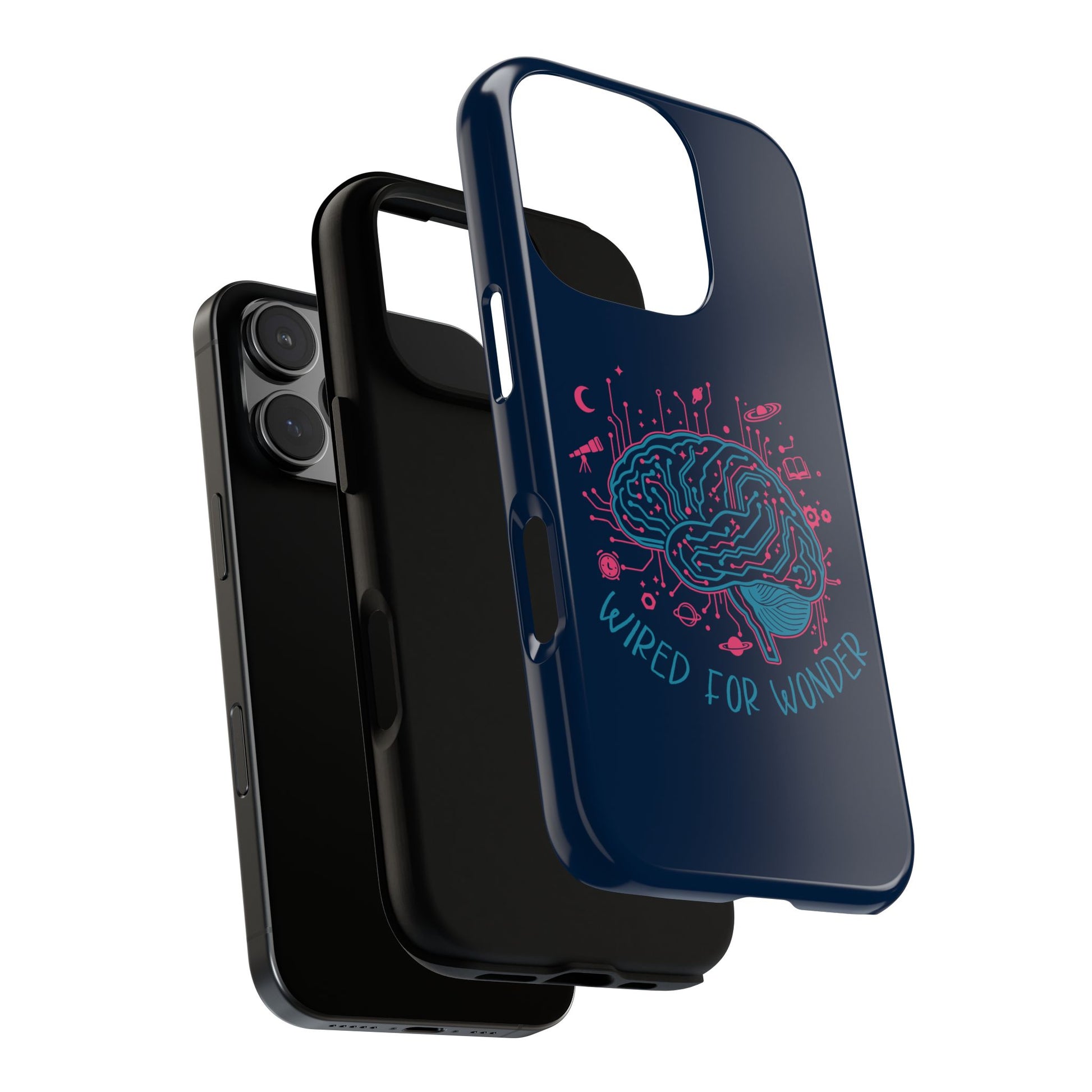 Wired for Wonder Tech - Meets - Imagination iPhone Case - You're My Kind of Weird