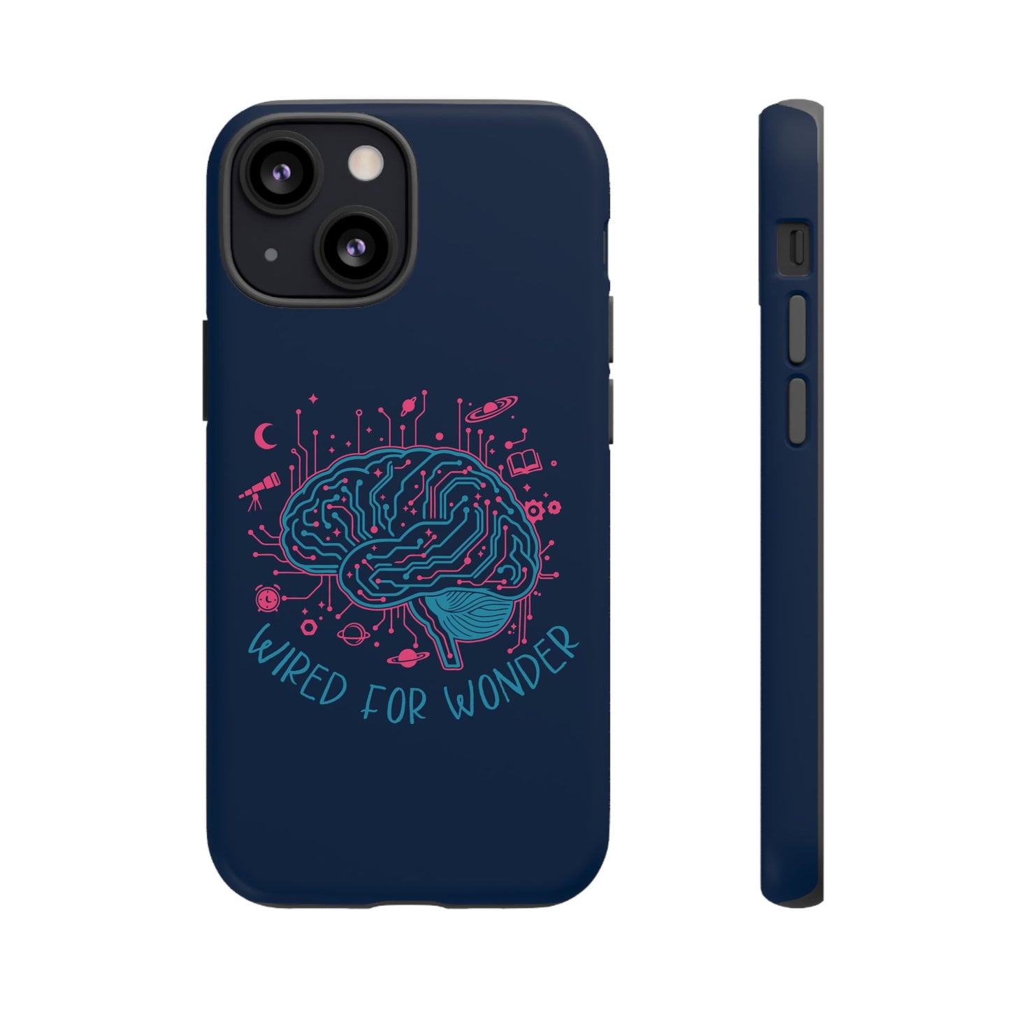 Wired for Wonder Tech - Meets - Imagination iPhone Case - You're My Kind of Weird