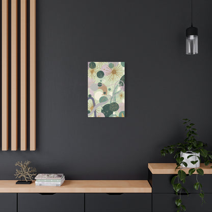 Dopamine Abstract Celestial Shapes Matte Canvas - You're My Kind of Weird