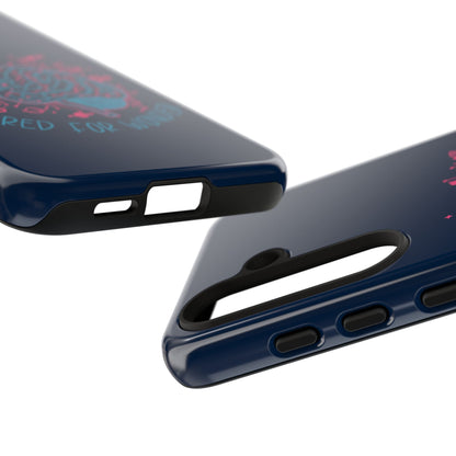 "Wired for Wonder" Brain Tech Design Samsung Galaxy Phone Case - You're My Kind of Weird