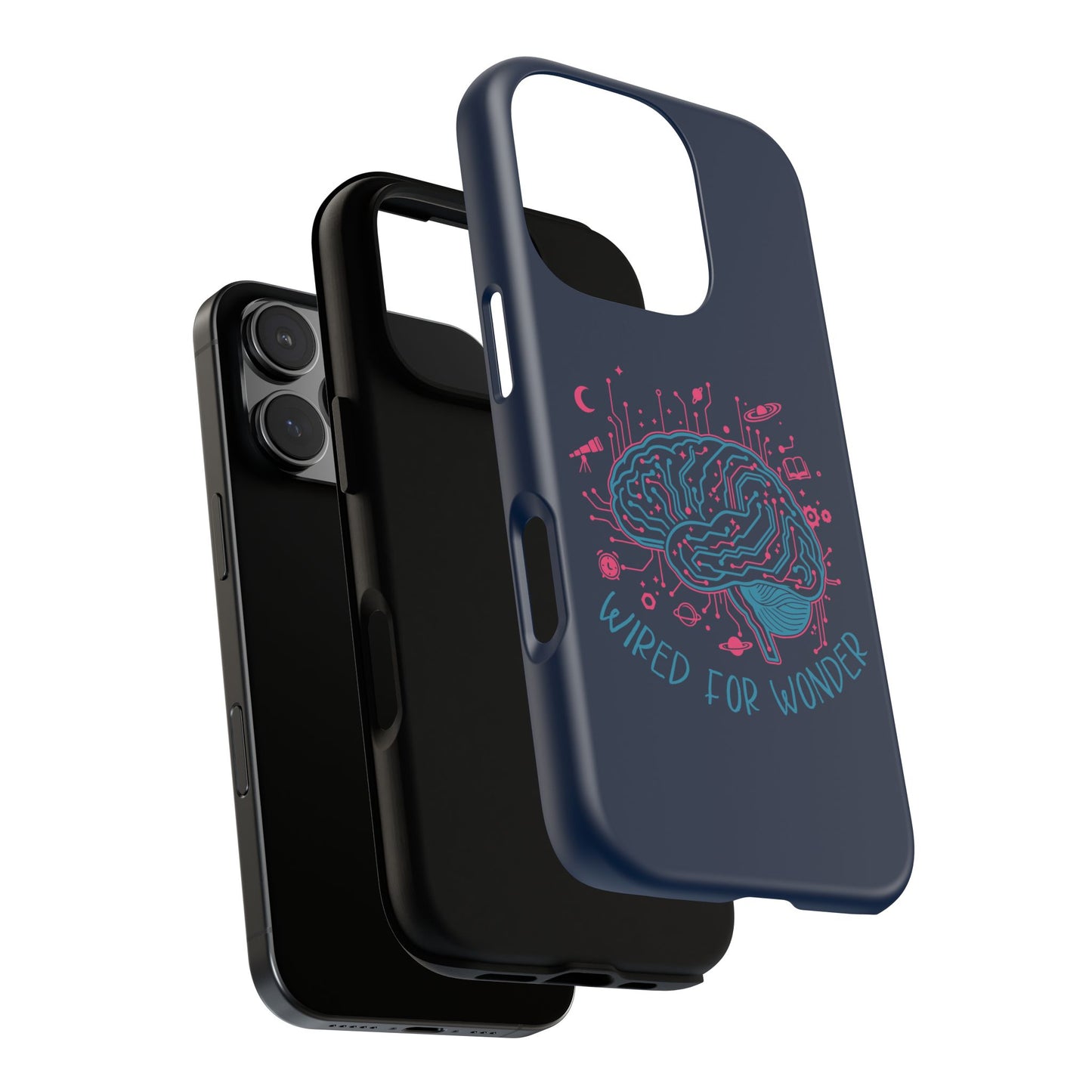 Wired for Wonder Tech - Meets - Imagination iPhone Case - You're My Kind of Weird