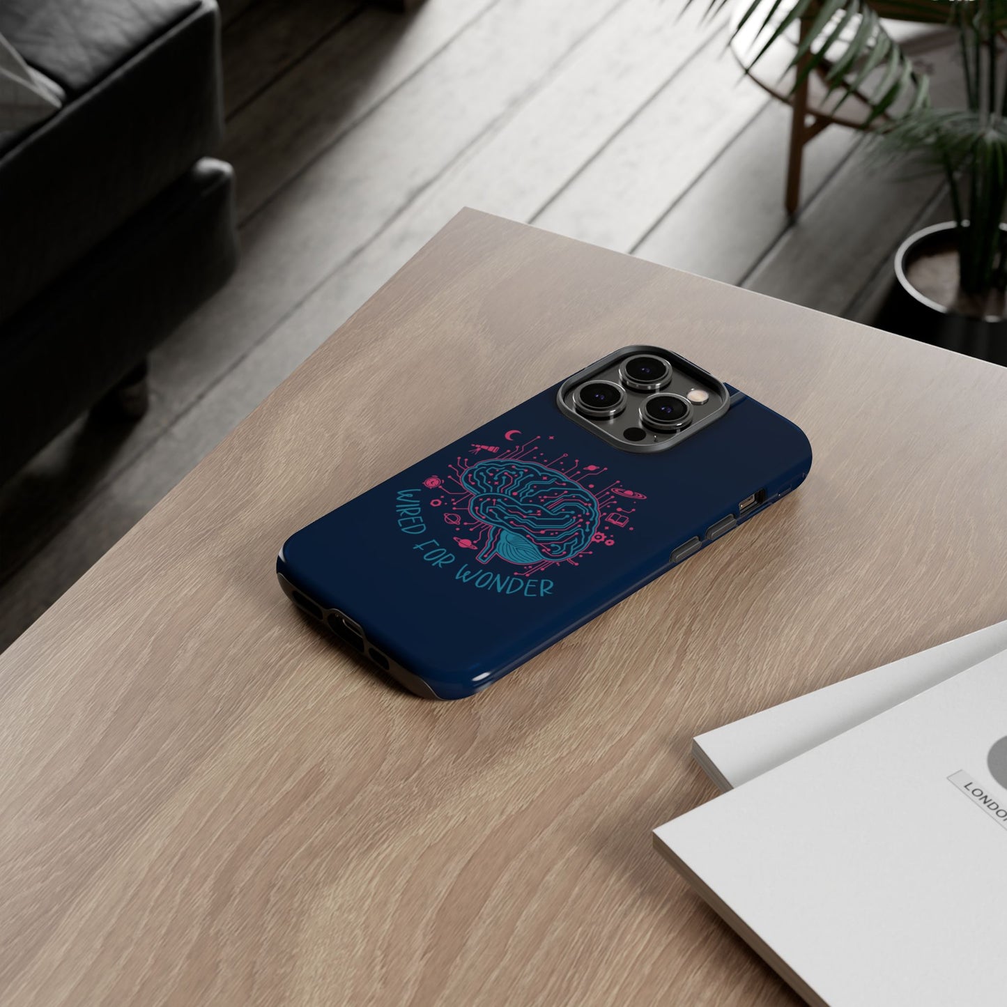 Wired for Wonder Tech - Meets - Imagination iPhone Case - You're My Kind of Weird