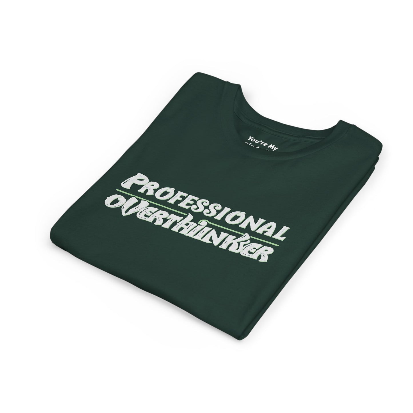 Professional Overthinker Kids T-Shirt – Soft Youth Tee for Creative Thinkers - You're My Kind of Weird