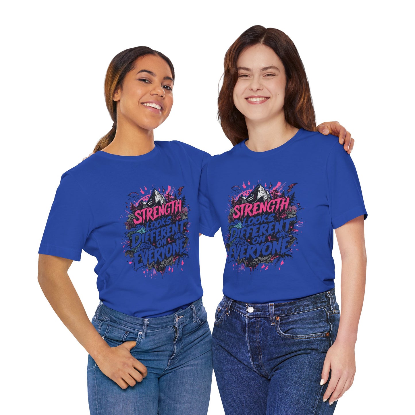Strength Looks Different Grunge - Inspired Unisex Shirt - You're My Kind of Weird
