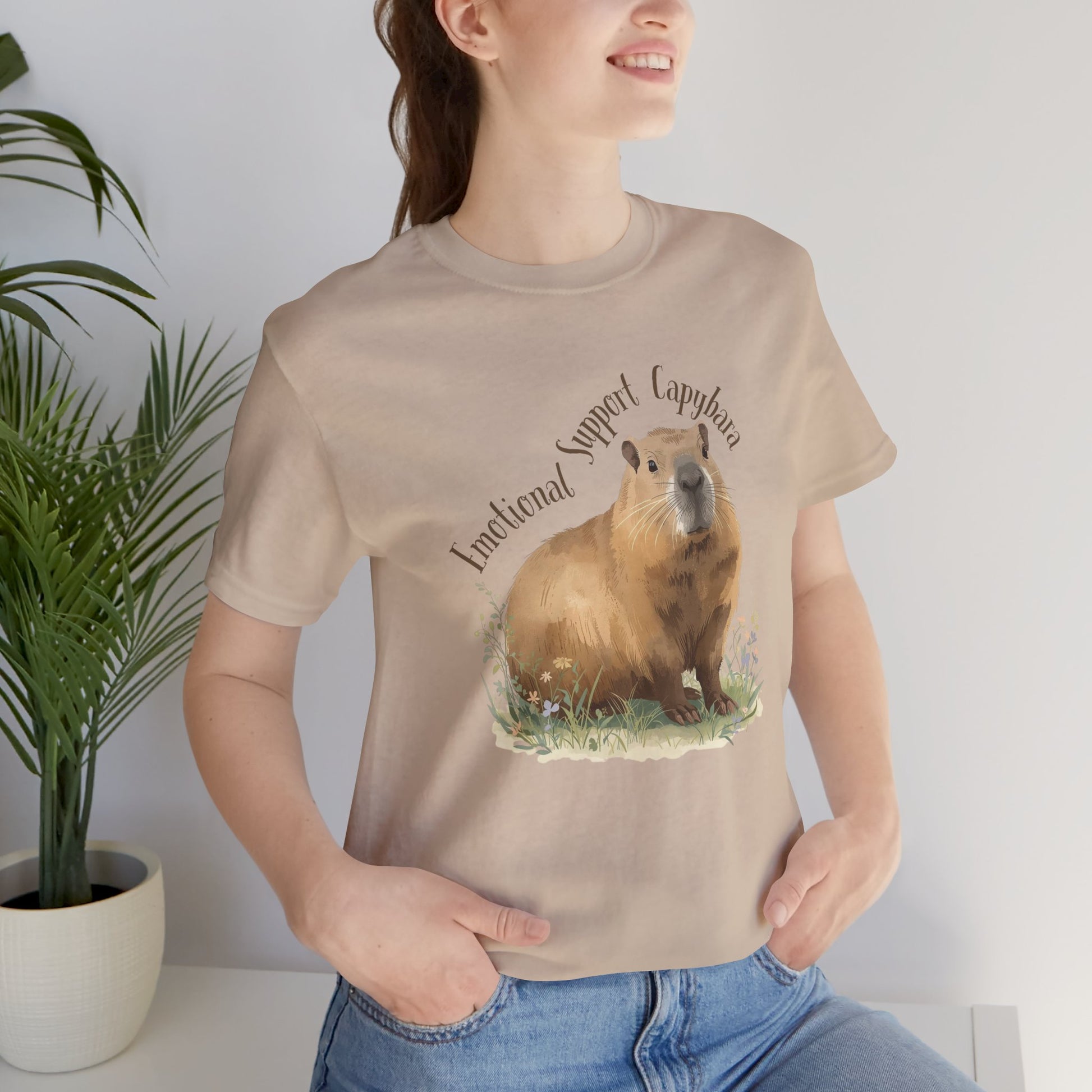 Emotional Support Capybara Shirt - You're My Kind of Weird