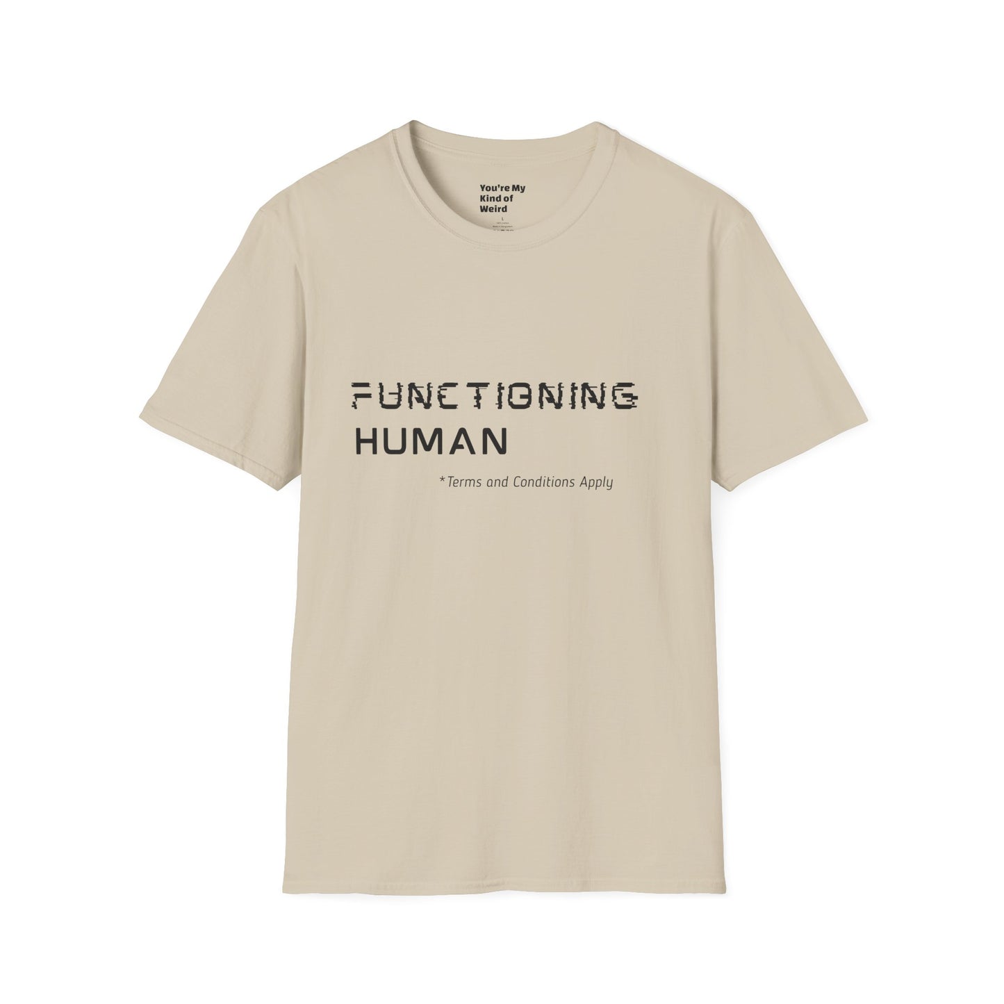 FUNCTIONING HUMAN Unisex Softstyle T-Shirt, Perfect Gift for Mental Health Awareness, Casual Wear, Everyday Comfort, Unique Graphic [...]