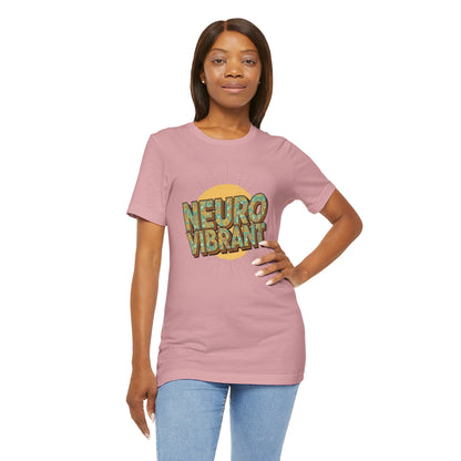 Neuro Vibrant Tee — Retro Graphic T-Shirt - You're My Kind of Weird
