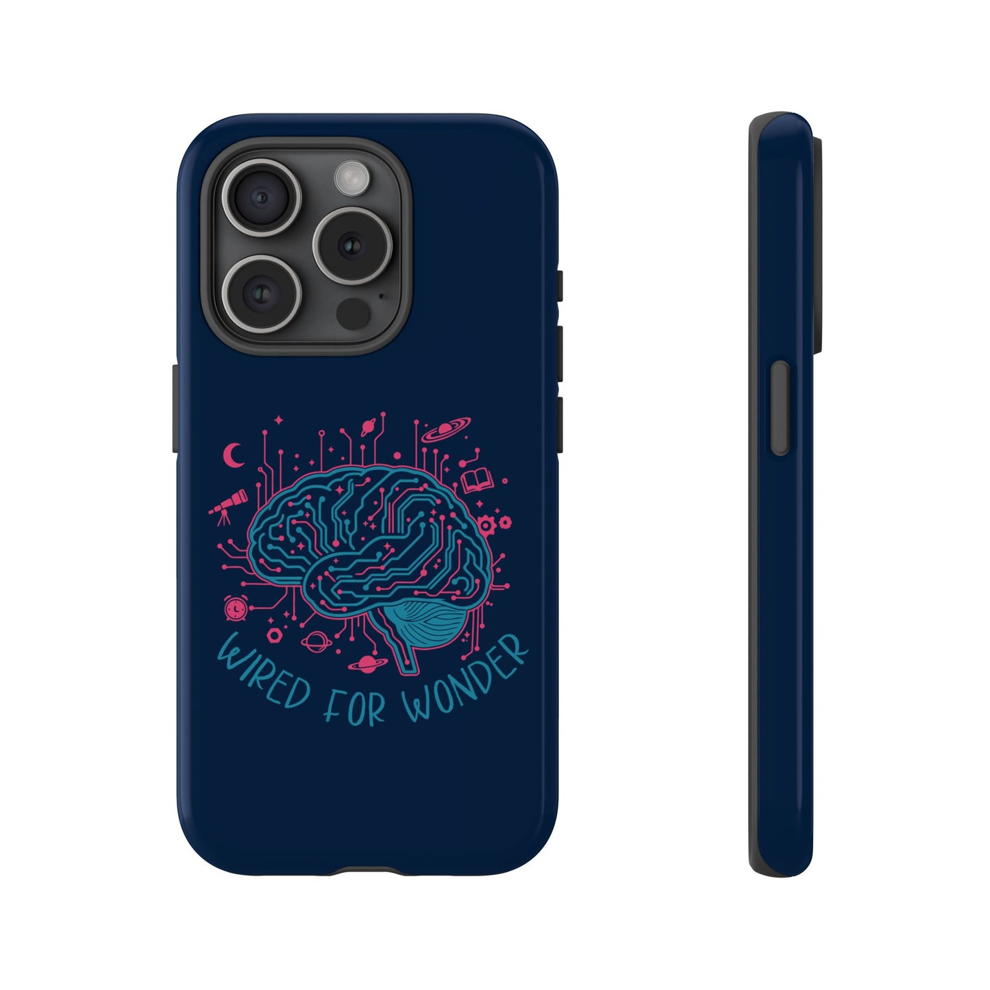 Wired for Wonder Tech - Meets - Imagination iPhone Case - You're My Kind of Weird