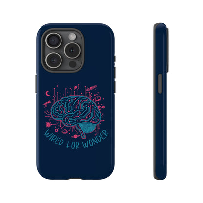 Wired for Wonder Tech - Meets - Imagination iPhone Case - You're My Kind of Weird