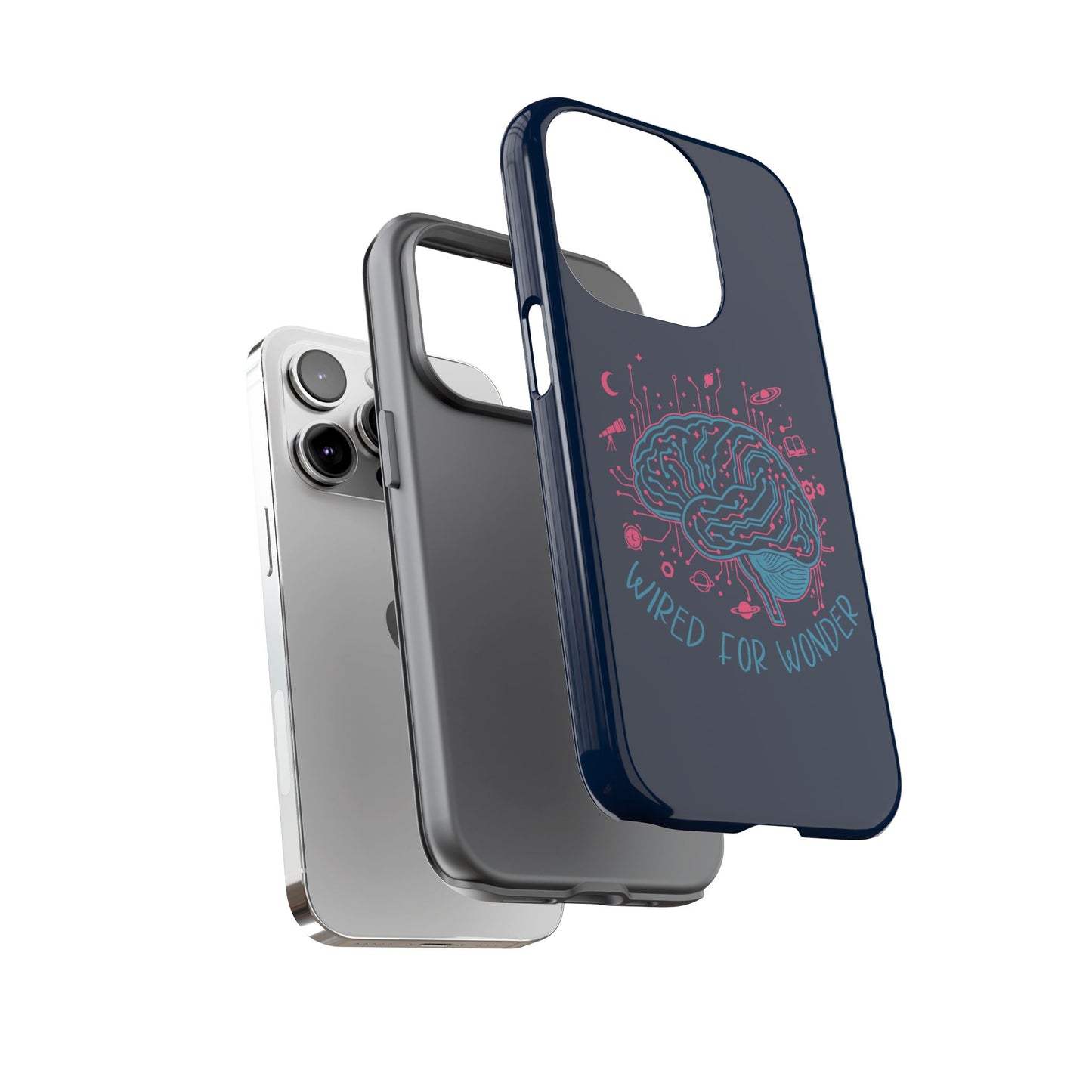 Wired for Wonder Tech - Meets - Imagination iPhone Case - You're My Kind of Weird