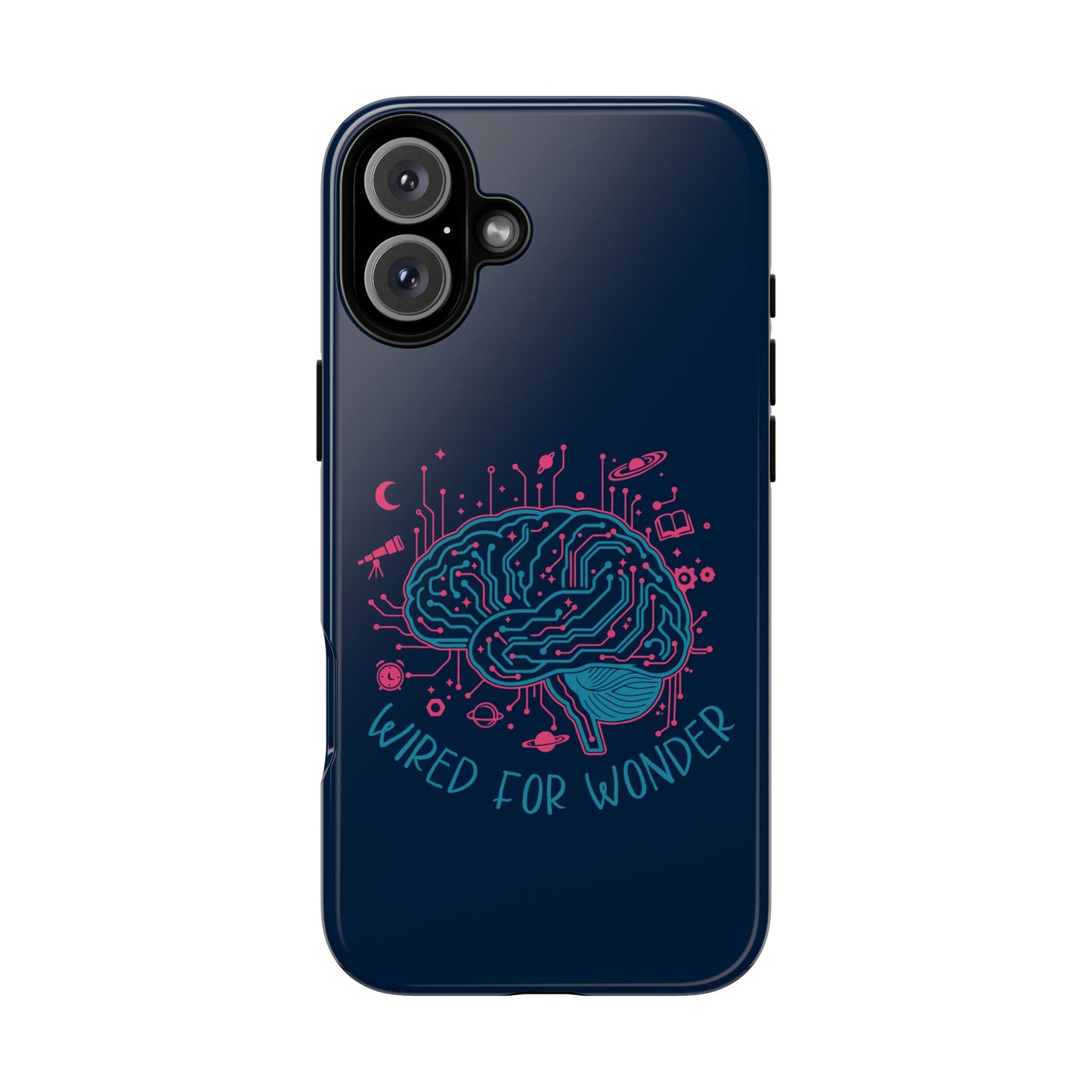 Wired for Wonder Tech - Meets - Imagination iPhone Case - You're My Kind of Weird