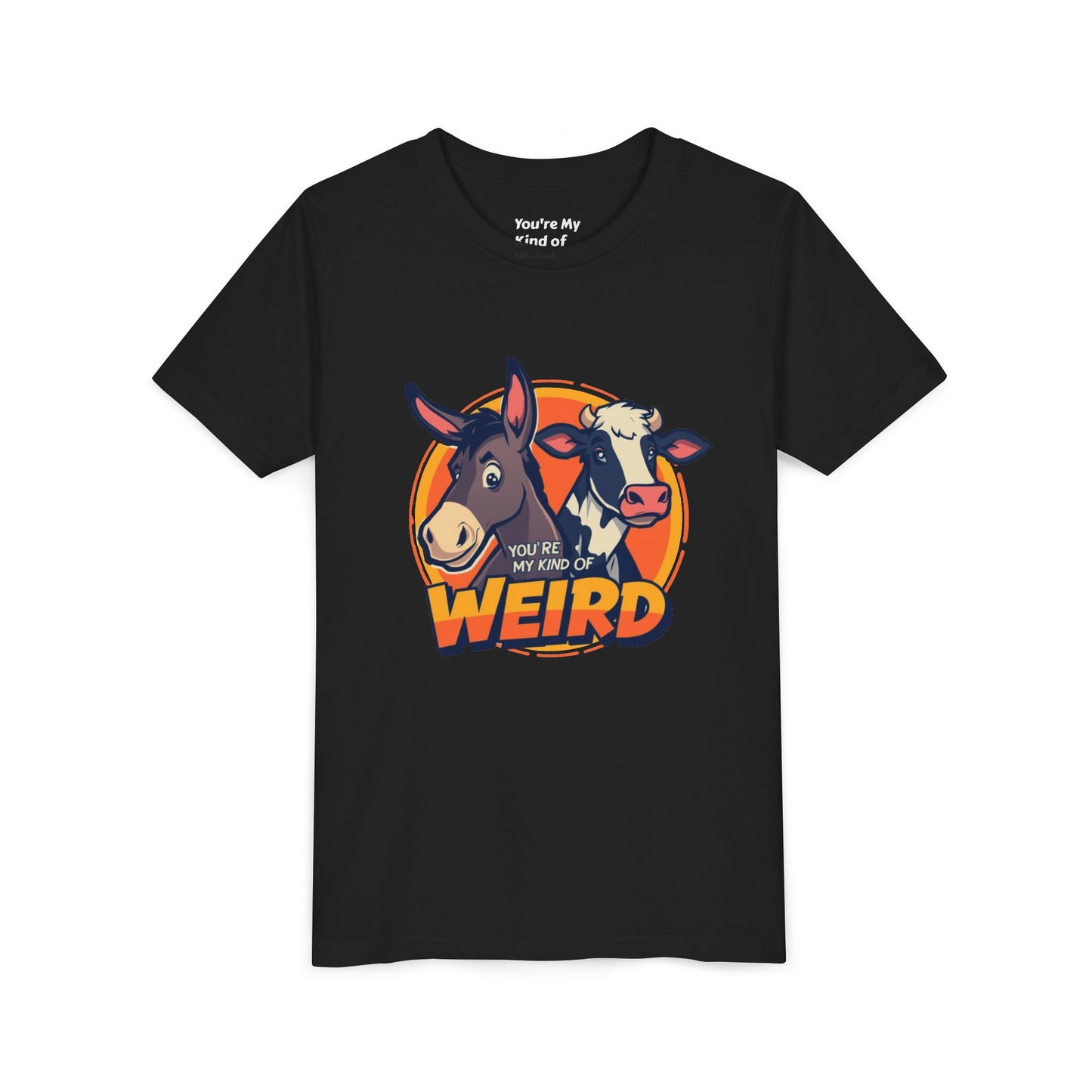 Weird Animal Kids Tee - Fun Gift for Birthdays, Schools, Animal Lovers, Halloween, Parties