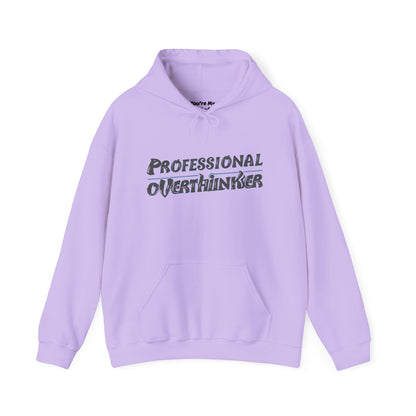 Professional Overthinker Hoodie, Cozy Sweatshirt for Mental Health Awareness, Gift for Overthinkers, Funny Casual Wear, Unisex Pullover