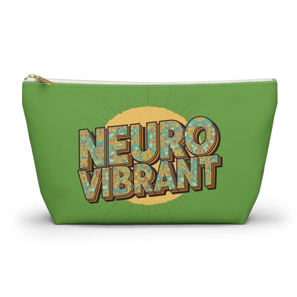 Accessory Pouch — “NeuroVibrant” Cosmetic & Organizer Bag - You're My Kind of Weird