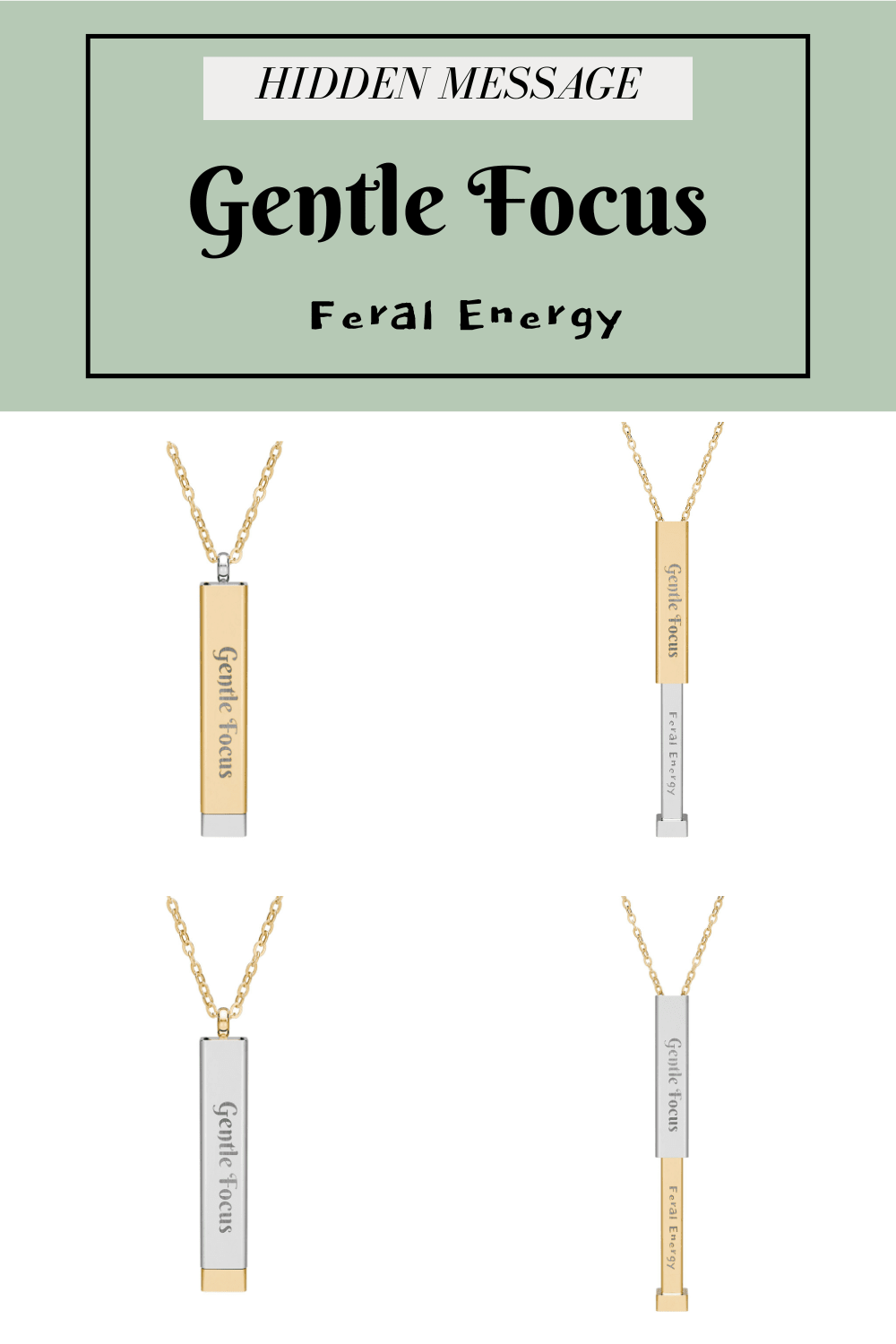 Hidden Message Necklace, Sliding Bar Necklace - You're My Kind of Weird