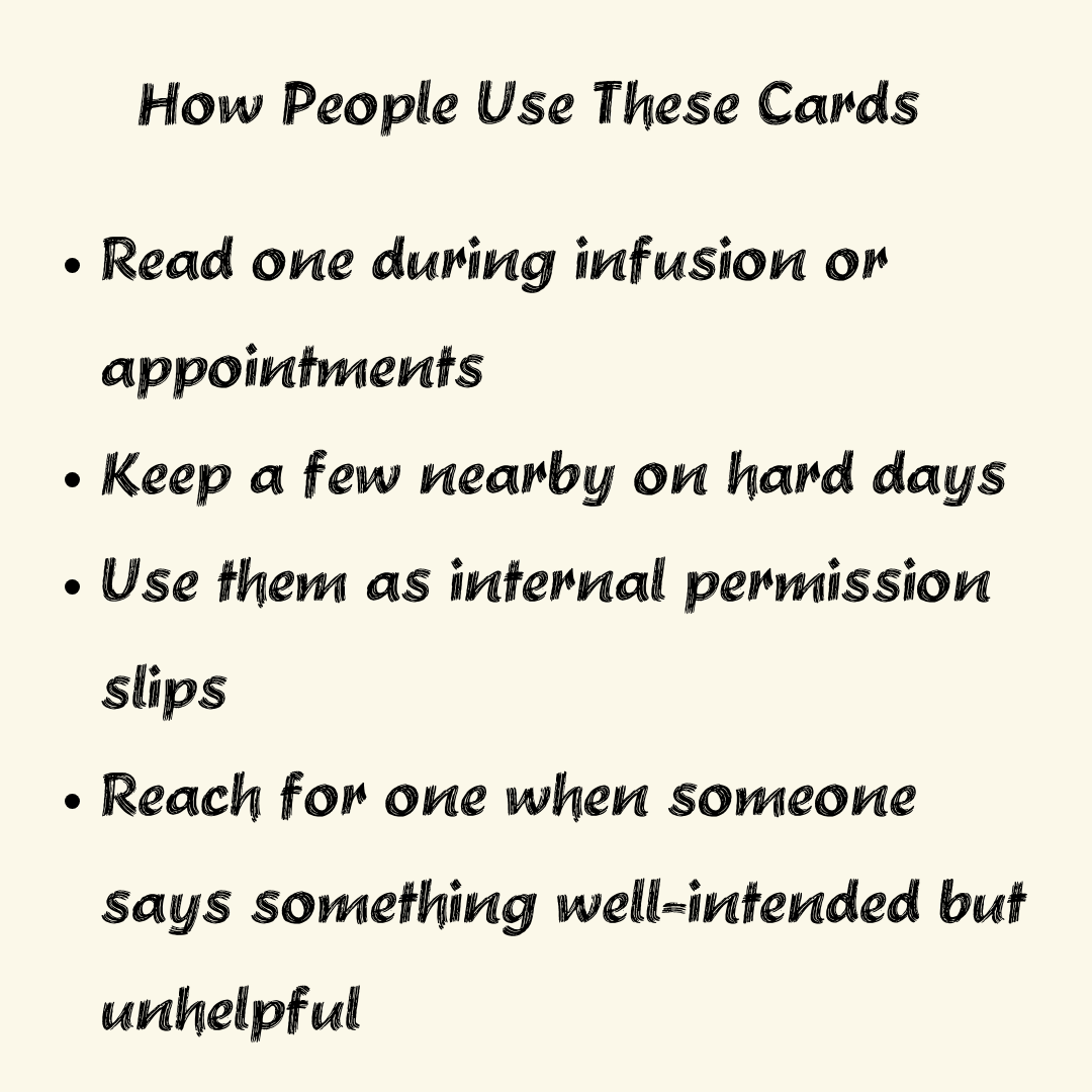 Cancer Support Cards – No Cheerleading Required - You're My Kind of Weird