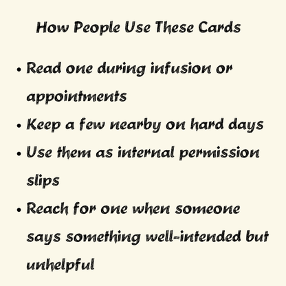 Cancer Support Cards – No Cheerleading Required - You're My Kind of Weird