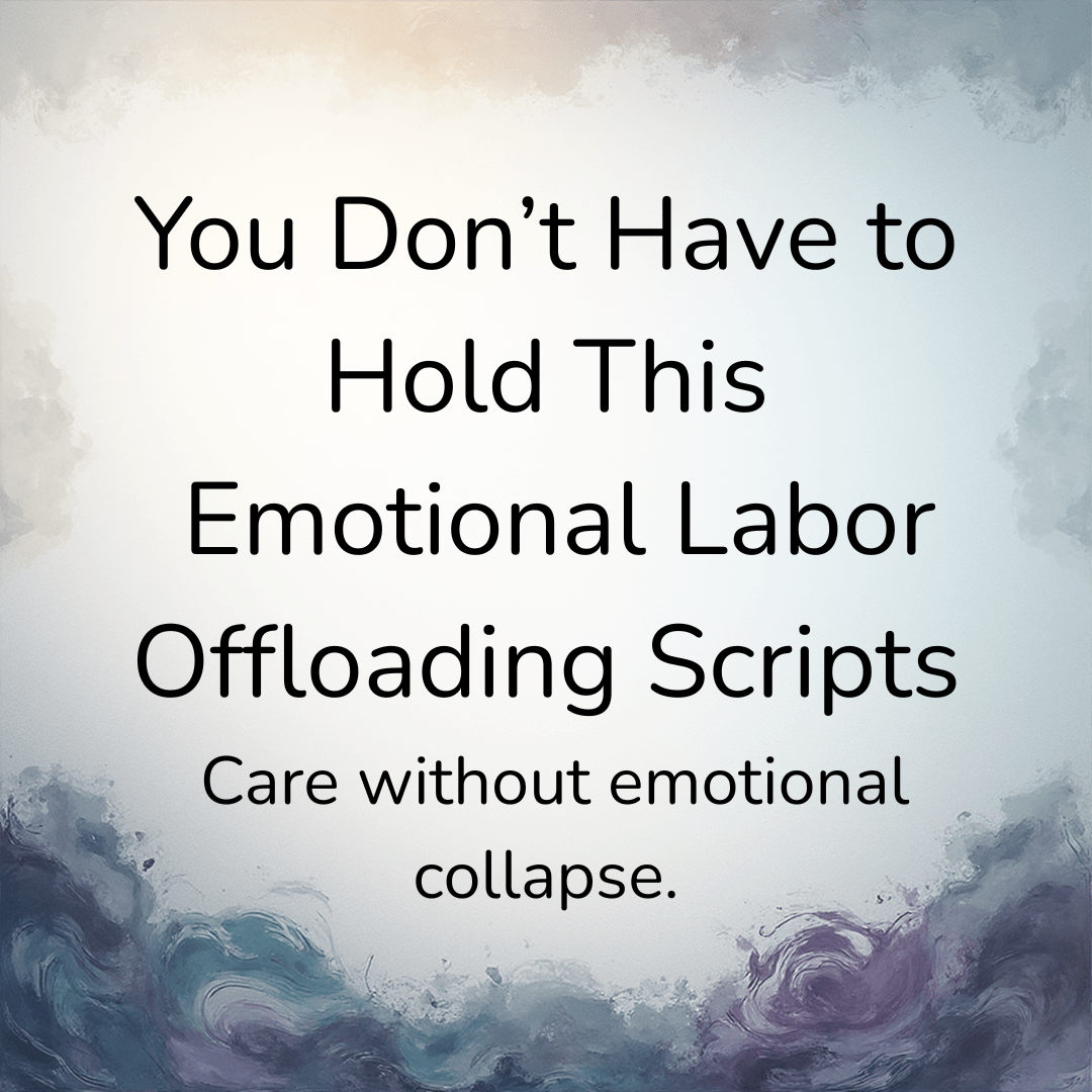 Caregiver Burnout Relief Toolkit — Emotional Load + Decision Fatigue - You're My Kind of Weird