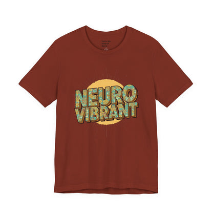 Neuro Vibrant Tee — Retro Graphic T-Shirt - You're My Kind of Weird
