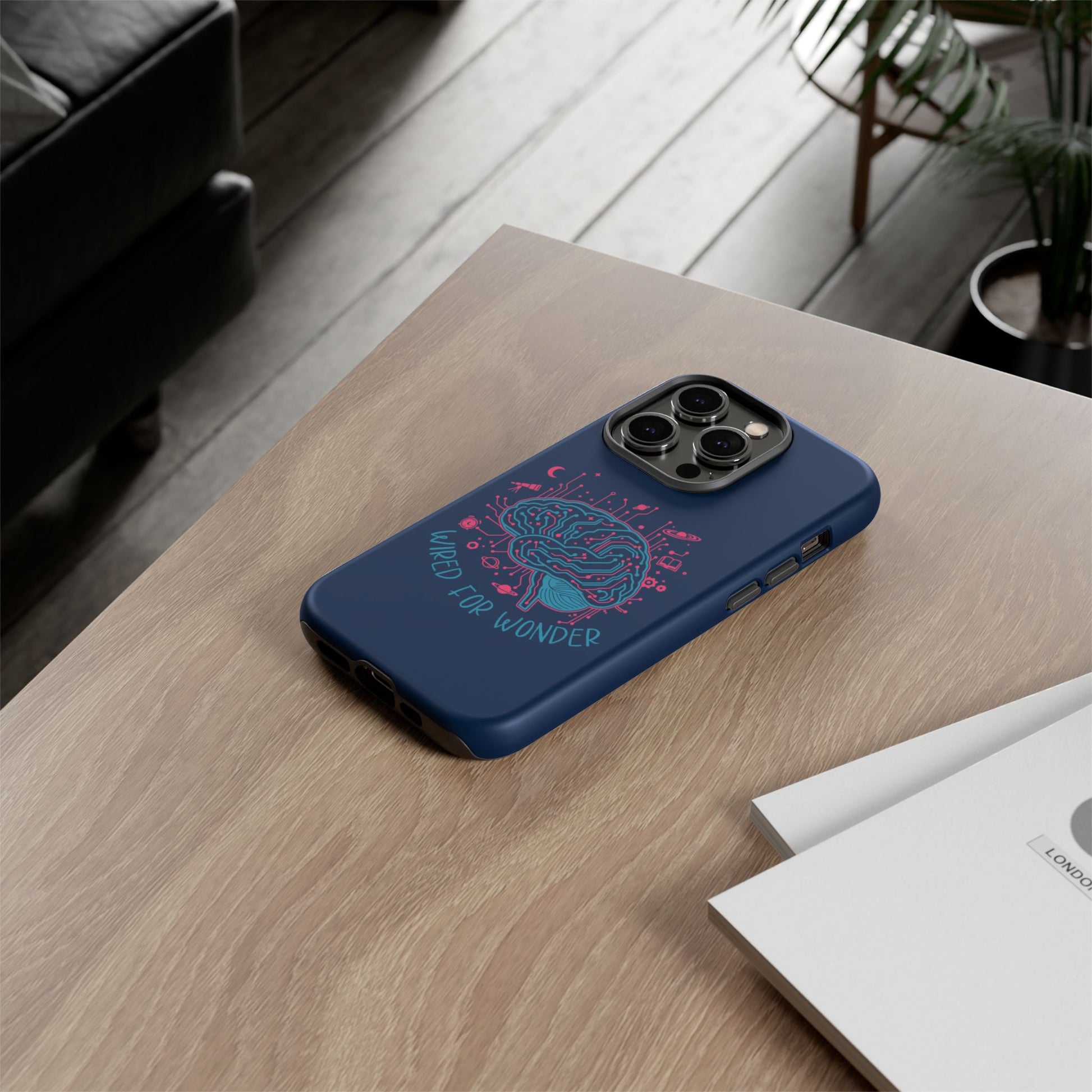 Wired for Wonder Tech - Meets - Imagination iPhone Case - You're My Kind of Weird