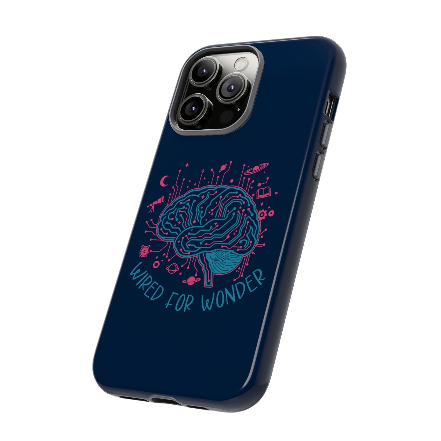 Wired for Wonder Tech - Meets - Imagination iPhone Case - You're My Kind of Weird