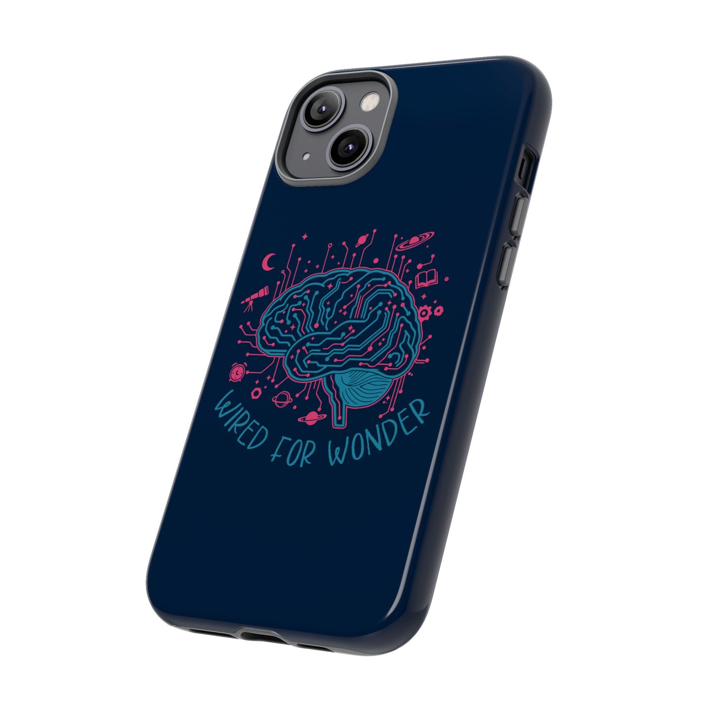 Wired for Wonder Tech - Meets - Imagination iPhone Case - You're My Kind of Weird