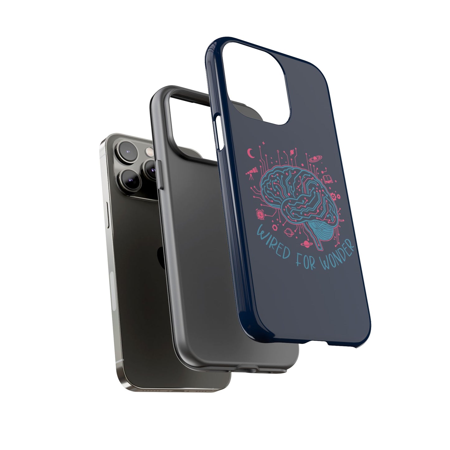 Wired for Wonder Tech - Meets - Imagination iPhone Case - You're My Kind of Weird
