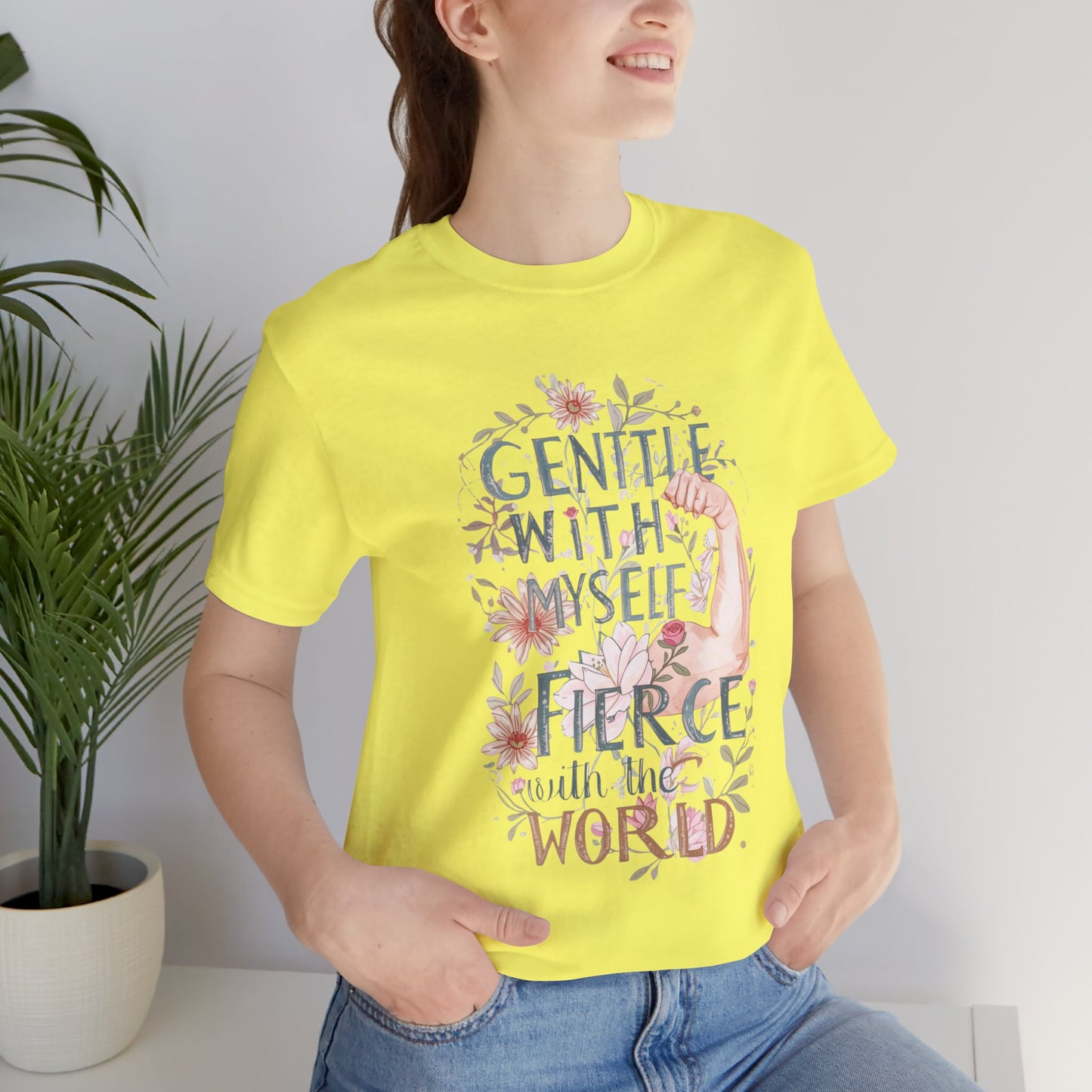 Fierce & Gentle Tee, Empowerment T-Shirt, Self-Care Apparel - You're My Kind of Weird T-Shirt