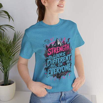 Strength Looks Different Grunge - Inspired Unisex Shirt - You're My Kind of Weird