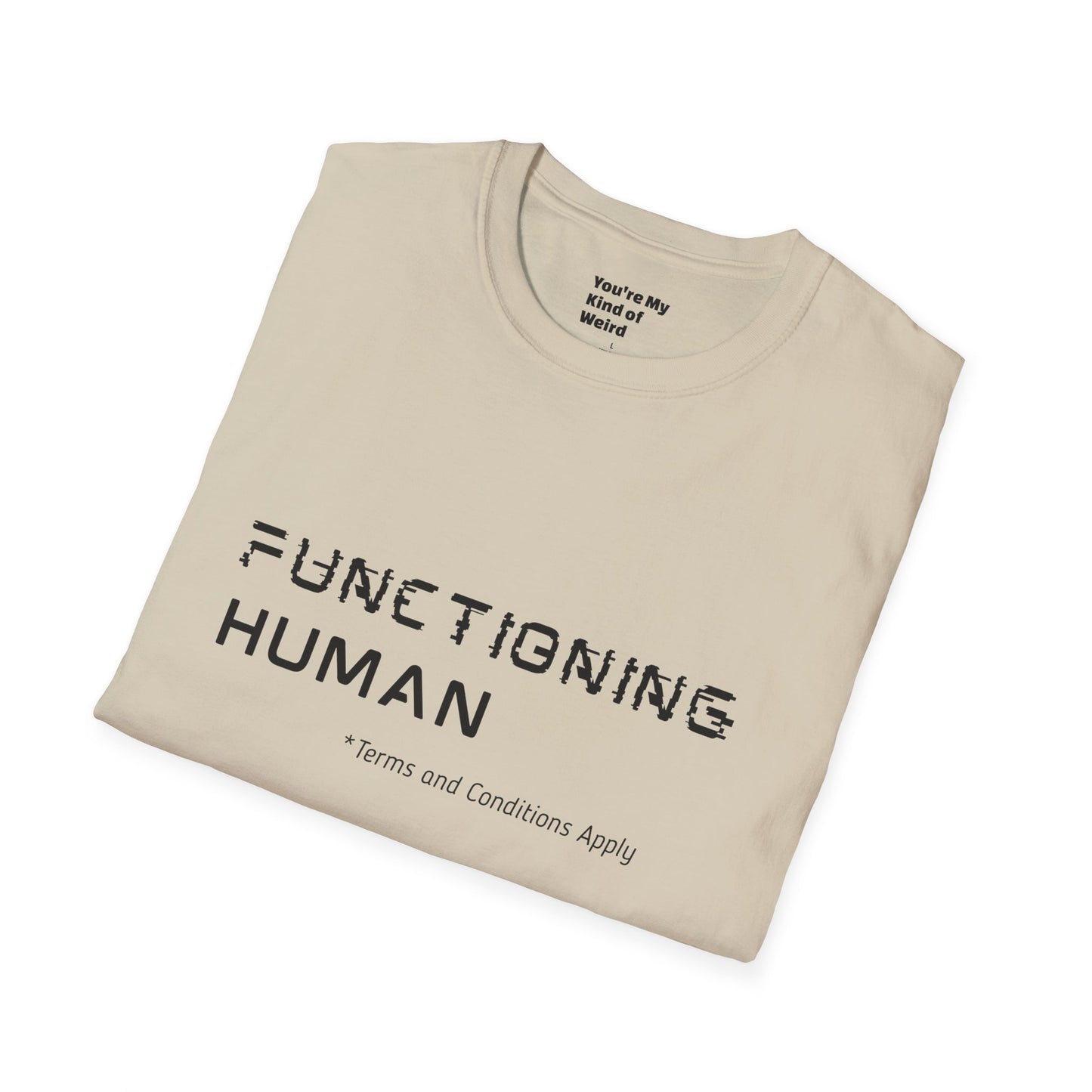 FUNCTIONING HUMAN Unisex Softstyle T-Shirt, Perfect Gift for Mental Health Awareness, Casual Wear, Everyday Comfort, Unique Graphic [...]